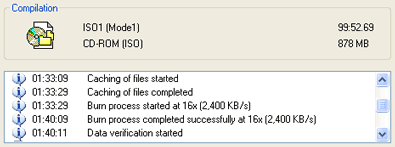 DVR-105 writes 99min CD-Rs